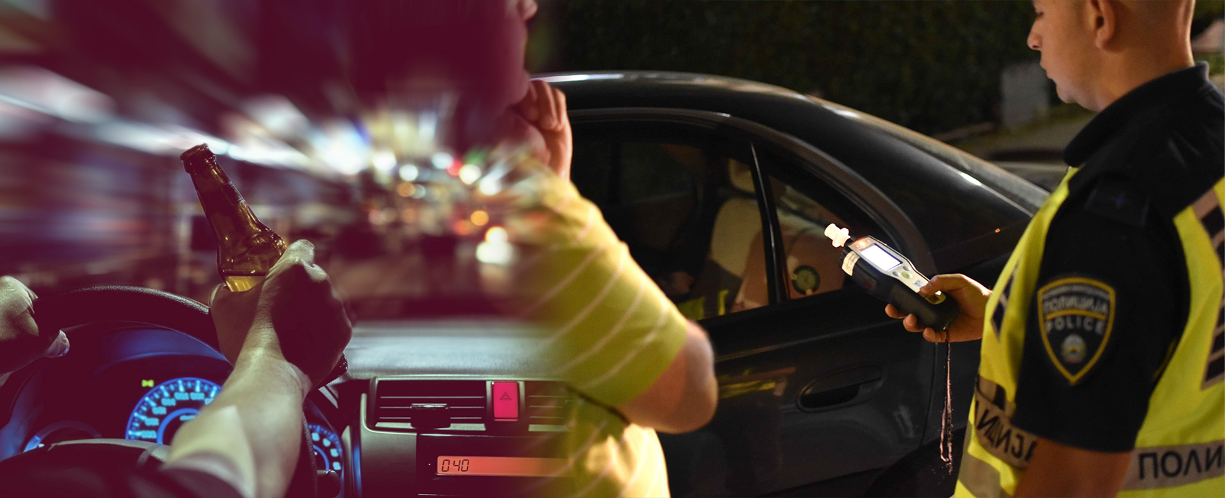 Лишени од слобода двајца возачи од Охрид и Кичево управувале мотоцикл и возило со 2,36 и 1,75 промили алкохол во крвта