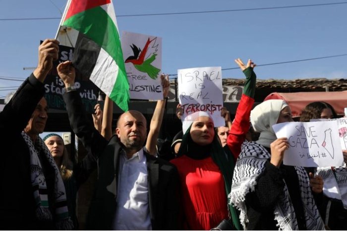 „Сите за Палестина“ протест пред МНР