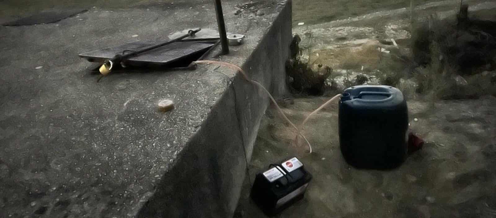 Лишено лице од слобода од скопско Мирковци, фатен како одзема нафта од училиште