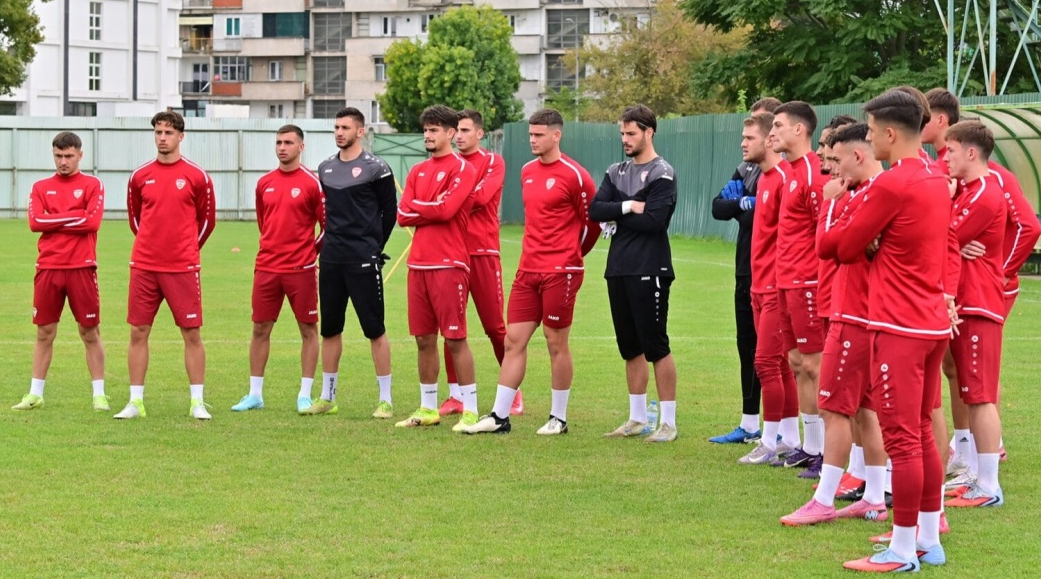 Македонските младинци ги почнаа подготовките за дуелите со Ерменија и Црна Гора