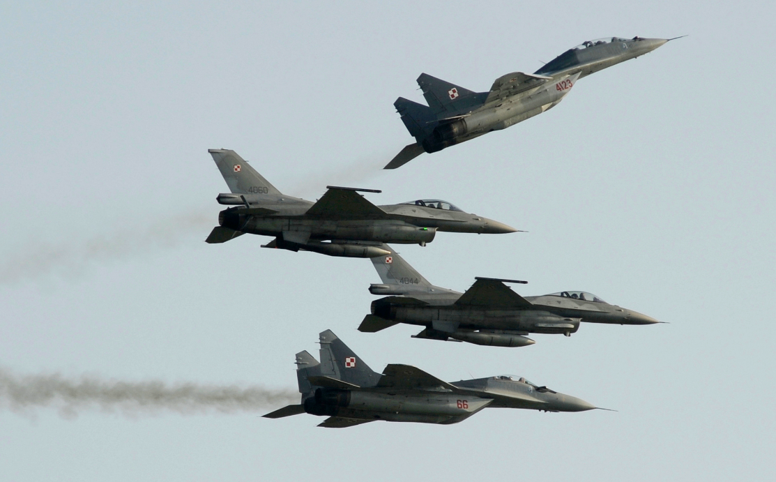 Полски ловци пресретнаа руски авион над Балтикот