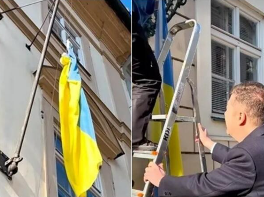 Зеленски губи сојузници: Украинското знаме симнато од чешкиот парламент